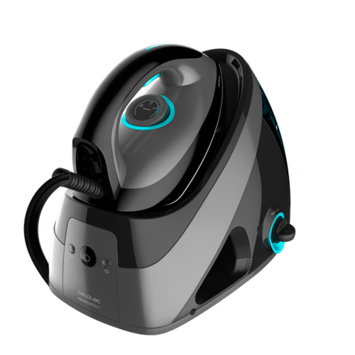 Imagen 2 Centro de planchado Cecotec Fast&Furious 8040 Absolute de 2400 W, 6 bares de presión y golpe de vapor de 480 g/min. Suela Turbo Slide y sistema antical profesional.