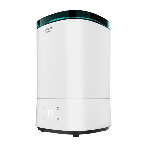 Purificador de aire Cecotec TotalPure 1400 Style blanco con panel de control táctil superior y diseño cilíndrico