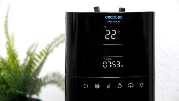 5613-Imagen-5 Imagen 5 Humidificador Cecotec Breeze Care 4000 Connected con 6L de capacidad, control Wi-Fi, función Plasma y cobertura de 40 m2 para un aire más puro y saludable.