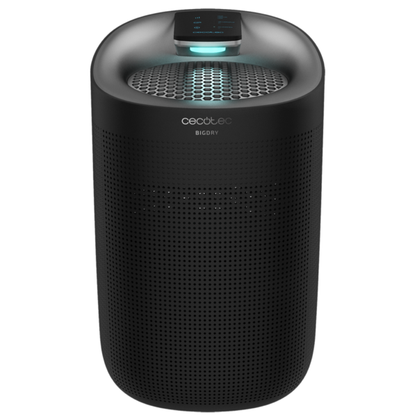 5615 Purificador de aire Cecotec TotalPure 1400 Style blanco con panel de control táctil superior y diseño cilíndrico