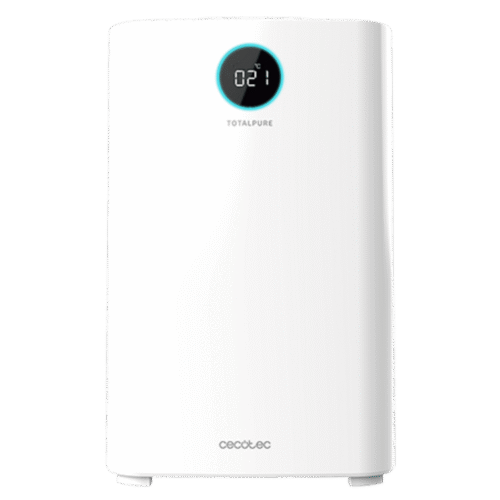 Imagen 2 Purificador de aire Cecotec TotalPure 2500 Connected de 20 W, CADR 260 m³/h y control Wi-Fi. Elimina partículas nocivas en estancias de hasta 65 m³ eficazmente.