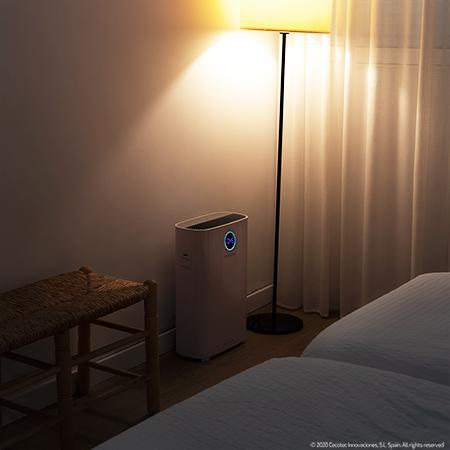 Imagen 4 Purificador de aire Cecotec TotalPure 2500 Connected de 20 W, CADR 260 m³/h y control Wi-Fi. Elimina partículas nocivas en estancias de hasta 65 m³ eficazmente.