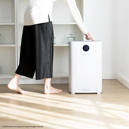 Imagen 6 Purificador de aire Cecotec TotalPure 2500 Connected de 20 W, CADR 260 m³/h y control Wi-Fi. Elimina partículas nocivas en estancias de hasta 65 m³ eficazmente.