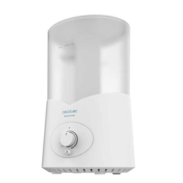 Imagen 2 Humidificador BreezeCare 2000 Light de Cecotec con 25 W, 200 ml/h, depósito de 1,2 L y luz LED. Cobertura de 30 m2 para mejorar la calidad del aire del hogar.