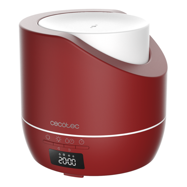 Purificador de aire Cecotec TotalPure 1400 Style blanco con panel de control táctil superior y diseño cilíndrico