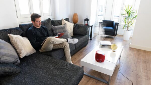 Imagen 6 Difusor de aroma Cecotec PureAroma 500 Smart Garnet de 500 ml con pantalla LED, temporizador 12h y función despertador. Cobertura de 30 m² y tres modos.