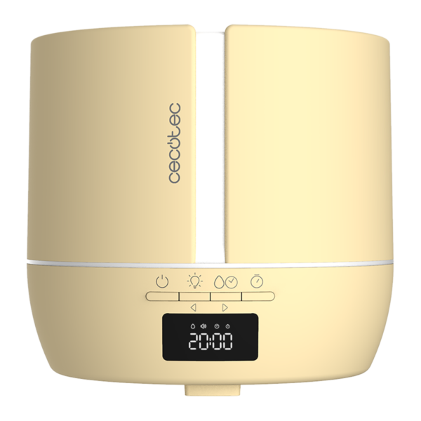 5643-Imagen-3 Imagen 3 Difusor de aromas de 500 ml con control por App, altavoz Bluetooth y pantalla LED. Humidificador ultrasónico con cobertura de 30 m² y temporizador de 12 horas.