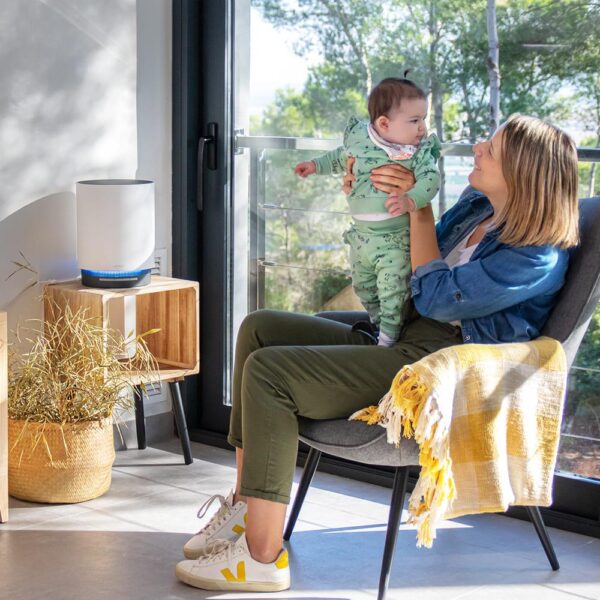 Imagen 5 Purificador de aire Cecotec TotalPure 1600 Style Pro con 45 W, 130 CADR y 4 etapas de filtrado. Motor DC eficiente para estancias de hasta 40 m³ de volumen.