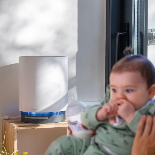 Imagen 6 Purificador de aire Cecotec TotalPure 1600 Style Pro con 45 W, 130 CADR y 4 etapas de filtrado. Motor DC eficiente para estancias de hasta 40 m³ de volumen.