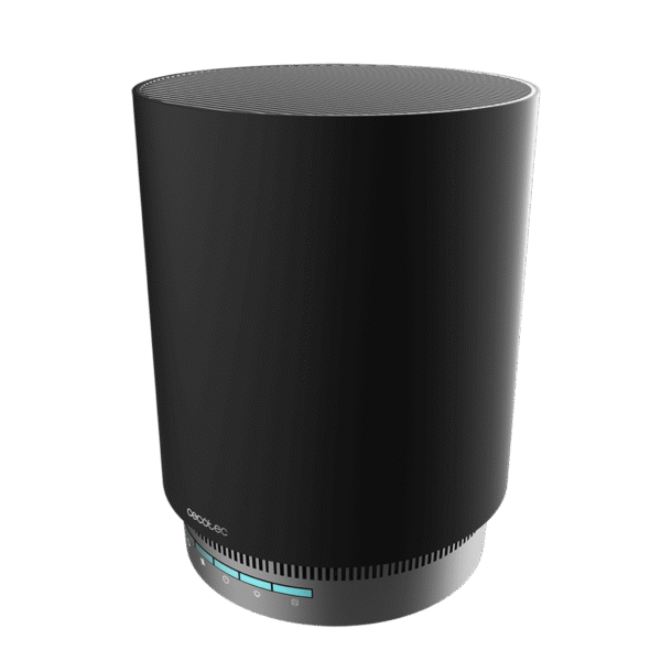 Purificador de aire Cecotec TotalPure 1400 Style blanco con panel de control táctil superior y diseño cilíndrico