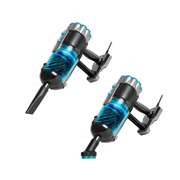 Imagen 2 Aspirador vertical Conga Popstar 600 Vital de 600 W y 18 kPa. Tecnología ciclónica, cepillo motorizado y filtro de alta eficiencia para una limpieza profunda.