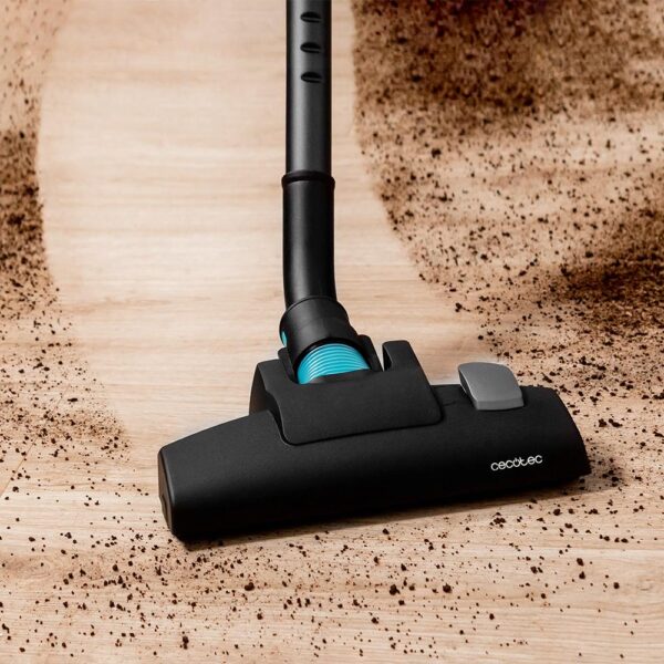 Imagen 4 Aspirador vertical Conga Popstar 600 Vital de 600 W y 18 kPa. Tecnología ciclónica, cepillo motorizado y filtro de alta eficiencia para una limpieza profunda.