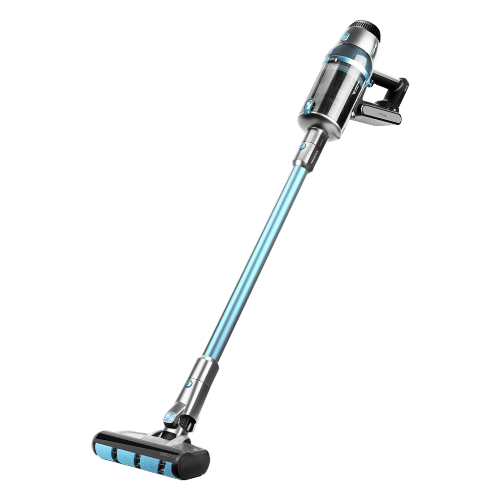 Imagen 2 Aspirador escoba 3 en 1 con motor digital de 680 W, 26 kPa de succión y cepillo Jaliscazo. Autonomía de 75 min y potencia de 230 AW para una limpieza profunda.