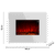 Imagen 2 Chimenea eléctrica de 26” con 2000 W, control WiFi y mando a distancia. Calienta estancias de 25 m² con efecto de llamas realistas LED ajustables.