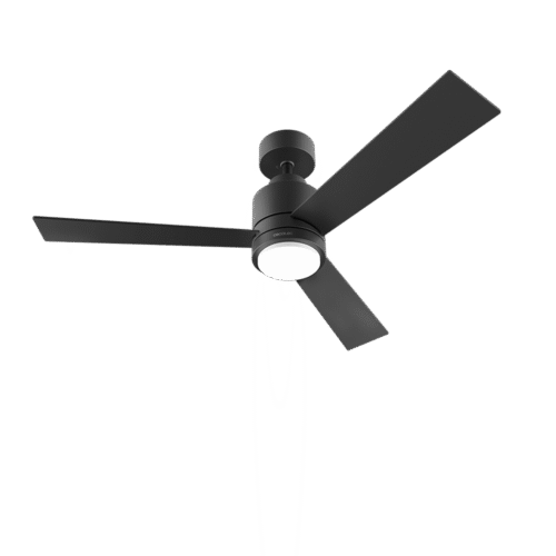 Imagen 2 Ventilador de techo EnergySilence Aero 4850 Style Black de 48" con motor DC de 30 W, luz LED, mando a distancia y función verano-invierno para climatización.