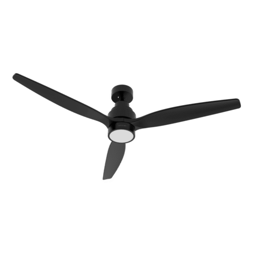 Imagen 2 Ventilador de techo EnergySilence Aero 5350 Black Design de 52" con motor DC de 30 W. Silencioso, luz LED, mando a distancia y función verano-invierno.