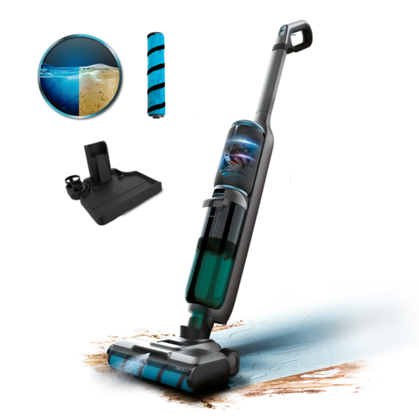 Robot limpiacristales Conga Windroid 1490 TwerkingSpray Connected con sistema de pulverización y mopa vibratoria