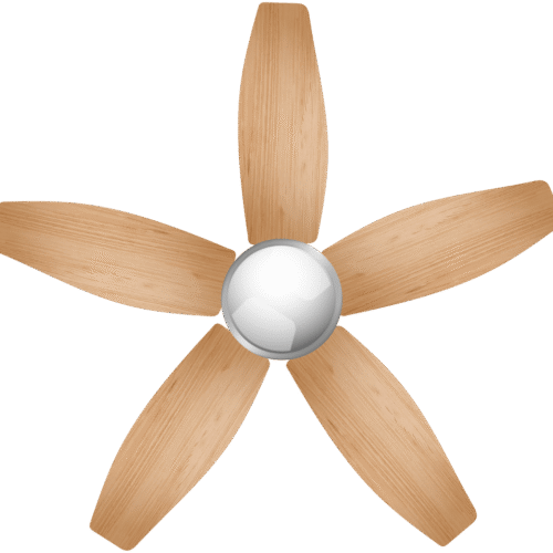 Imagen 2 Ventilador de techo EnergySilence Aero 495 de 42” y 55 W. Con luz LED, mando a distancia, temporizador, 3 velocidades y 5 aspas reversibles para el hogar.