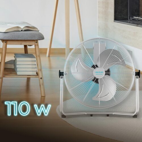Imagen 2 Ventilador industrial Cecotec EnergySilence 4500 GyroPro de 110 W con oscilación automática, motor de cobre y 3 velocidades para una máxima ventilación.