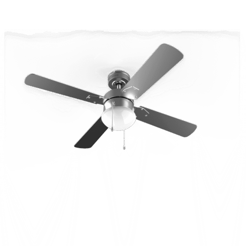 Imagen 2 Ventilador de techo EnergySilence Aero 450 de 50 W. Silencioso, 106 cm, 4 aspas reversibles, luz integrada, 3 velocidades y función verano/invierno.