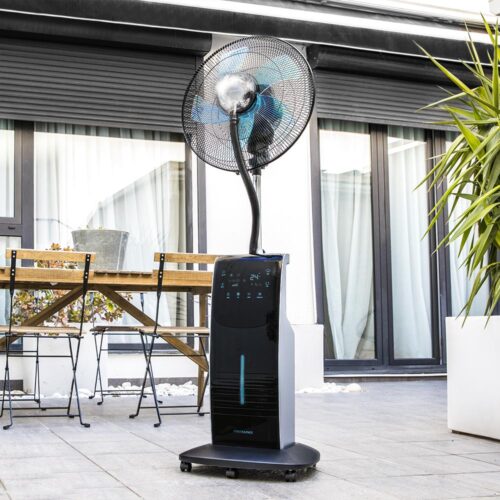 Imagen 2 Ventilador nebulizador EnergySilence 790 FreshEssence Ionic de 90 W con ionizador, difusor de aromas y función antimosquitos para un ambiente fresco y puro.