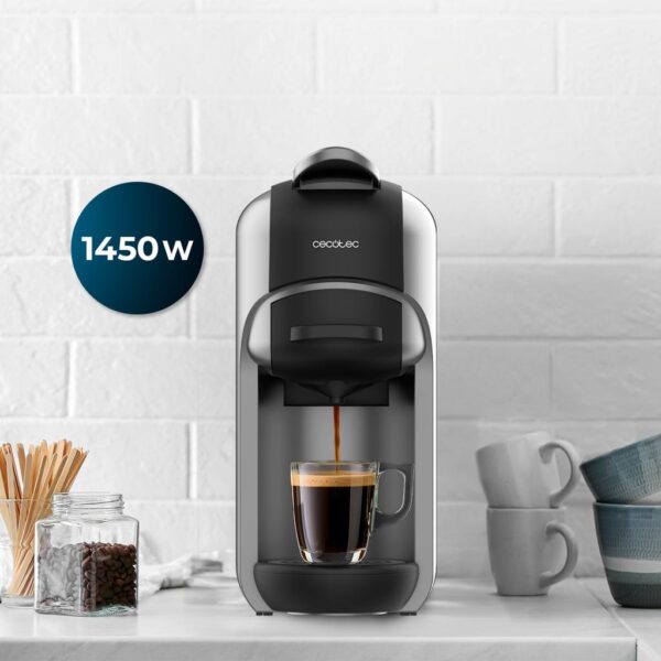 648-Imagen-5 Imagen 5 Cafetera multi-cápsula 3 en 1 compatible con Nespresso, Dolce Gusto y café molido. Diseño ultra compacto de 19 bares para un espresso perfecto.