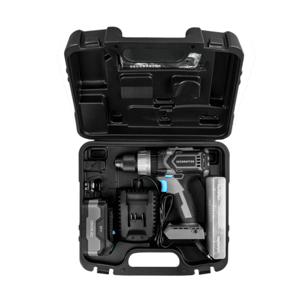 Imagen 2 Taladro percutor CecoRaptor Perfect Drill 4020 X-Treme de 20V con 50 Nm de torque y batería de 4000 mAh. Ideal para perforar y atornillar en diversos materiales.