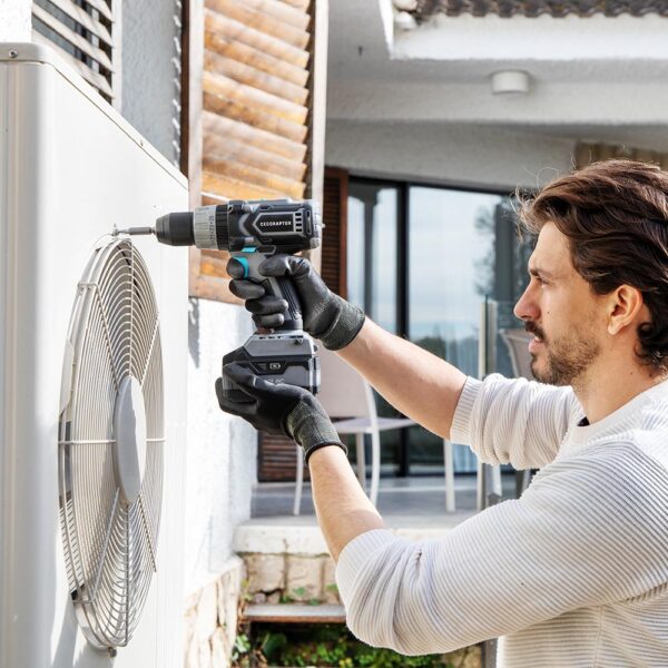 Imagen 6 Taladro percutor CecoRaptor Perfect Drill 4020 X-Treme de 20V con 50 Nm de torque y batería de 4000 mAh. Ideal para perforar y atornillar en diversos materiales.