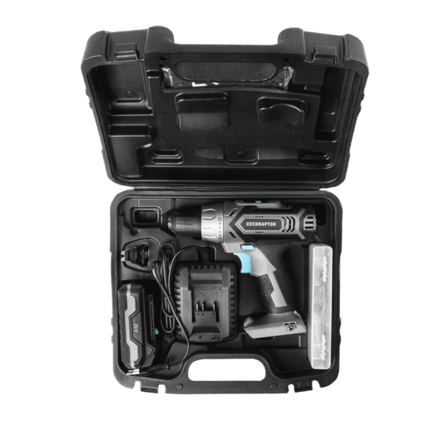 Imagen 2 Taladro atornillador CecoRaptor Perfect Drill 2020 Advance con batería de 20V, 46 Nm de torque y 1550 rpm. Potencia y precisión para bricolaje avanzado.
