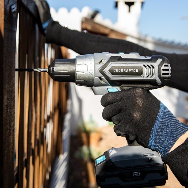 Imagen 5 Taladro atornillador CecoRaptor Perfect Drill 2020 Advance con batería de 20V, 46 Nm de torque y 1550 rpm. Potencia y precisión para bricolaje avanzado.
