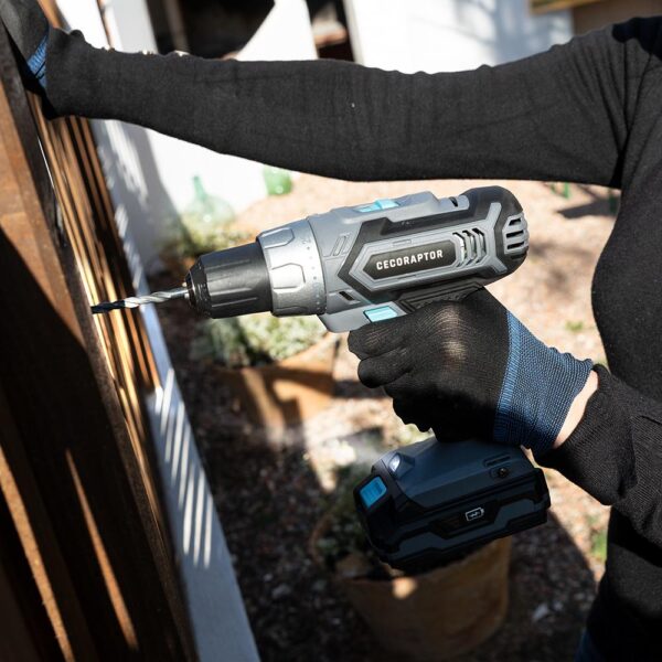 Imagen 7 Taladro atornillador CecoRaptor Perfect Drill 2020 Advance con batería de 20V, 46 Nm de torque y 1550 rpm. Potencia y precisión para bricolaje avanzado.