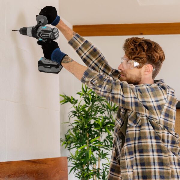 Imagen 6 Taladro percutor CecoRaptor 20V con motor Brushless, 2000 rpm y 30000 bpm. Potencia y durabilidad para perforar y atornillar en madera, metal y mampostería.