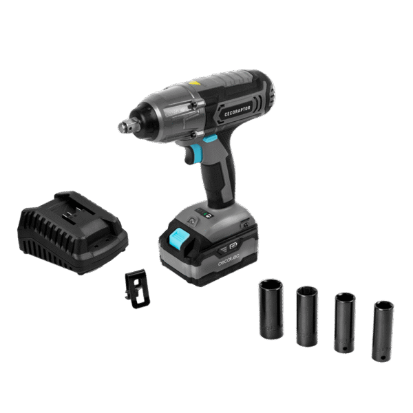 Taladro a batería Cecotec CecoRaptor Perfect Drill 20V con portabrocas automático y luz LED integrada