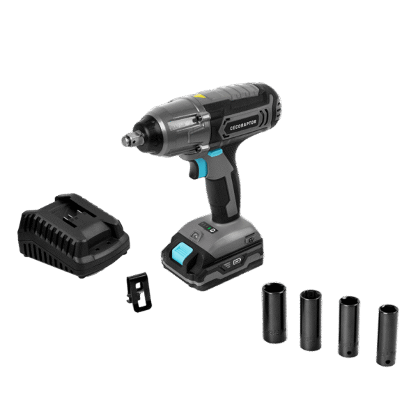 Taladro a batería Cecotec CecoRaptor Perfect Drill 20V con portabrocas automático y luz LED integrada