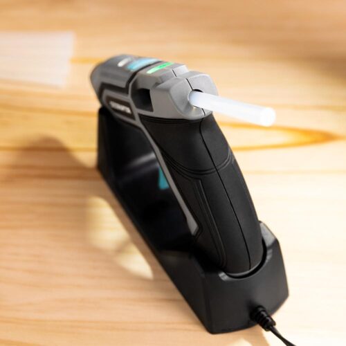 Imagen 2 Pistola de encolar sin cables CecoRaptor Perfect Fix 360 X-Treme con batería de 3,7 V, calentamiento rápido en 90 segundos y autonomía de hasta 30 minutos.