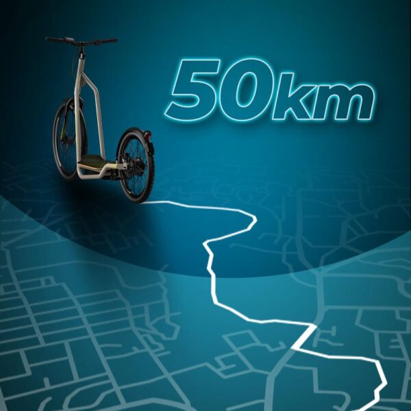 Imagen 5 Bicinete Trotón de Cecotec con 1000W de potencia máxima y 45 km de autonomía. Supera pendientes del 15% y ofrece máxima estabilidad en trayectos urbanos.