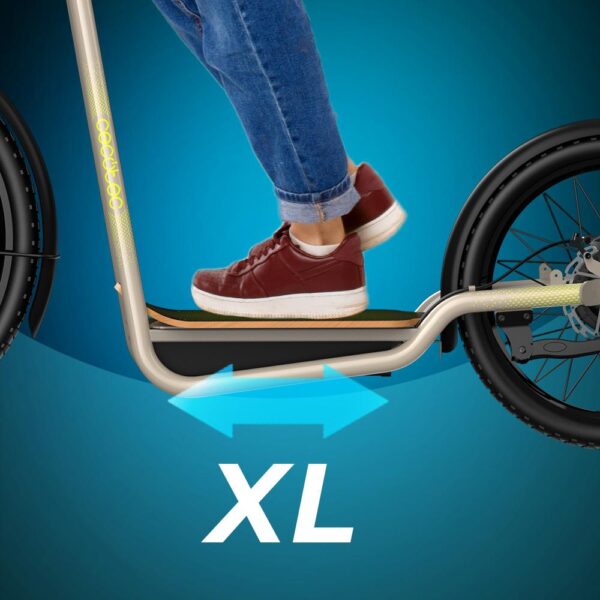 Imagen 8 Bicinete Trotón de Cecotec con 1000W de potencia máxima y 45 km de autonomía. Supera pendientes del 15% y ofrece máxima estabilidad en trayectos urbanos.