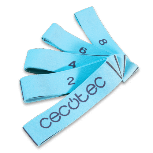 Imagen 2 Banda elástica DrumFit Elastiband de Cecotec. Diseñada con 8 niveles de resistencia para adaptar tus estiramientos y entrenamientos. Resistente y duradera.