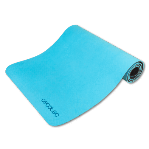 Imagen 2 Esterilla de yoga DrumFit Yoga Mat de Cecotec. Superficie antideslizante, material ecológico y grosor ideal para el máximo confort en cada postura.