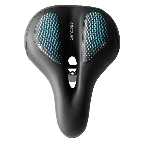 Imagen 2 Bicicleta estática plegable DrumFit SitBike Gel de Cecotec con sillín anatómico de máximo confort. Resistencia magnética y pantalla LCD para entrenamientos.