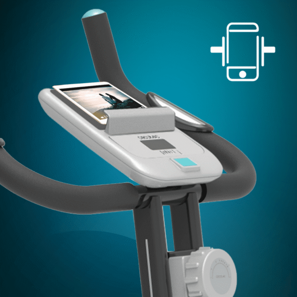 Imagen 6 Entrena en casa con la DrumFit X-Bike 3000 Neo. Bicicleta estática plegable con volante de inercia de 3 kg, resistencia magnética y pantalla LCD informativa.