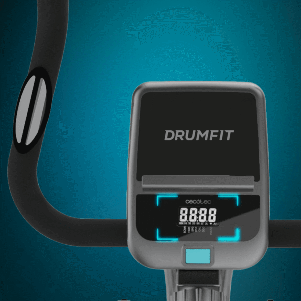 Imagen 7 Entrena en casa con la DrumFit X-Bike 3000 Neo. Bicicleta estática plegable con volante de inercia de 3 kg, resistencia magnética y pantalla LCD informativa.