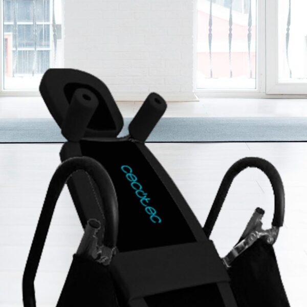 7193-Imagen-6 Imagen 6 Tabla de inversión plegable DrumFit Inversion 1800 con inversión total de 180º, 26 niveles ajustables y diseño ergonómico seguro para hasta 120 kg.