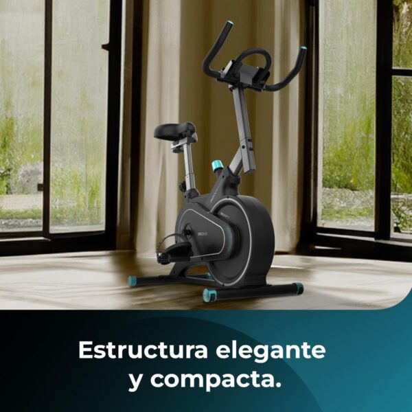 Imagen 6 Bicicleta indoor Drumfit 4000 Magnetic Connected con resistencia magnética, volante de inercia de 4 kg y conectividad APP. Entrenamiento fluido en casa.