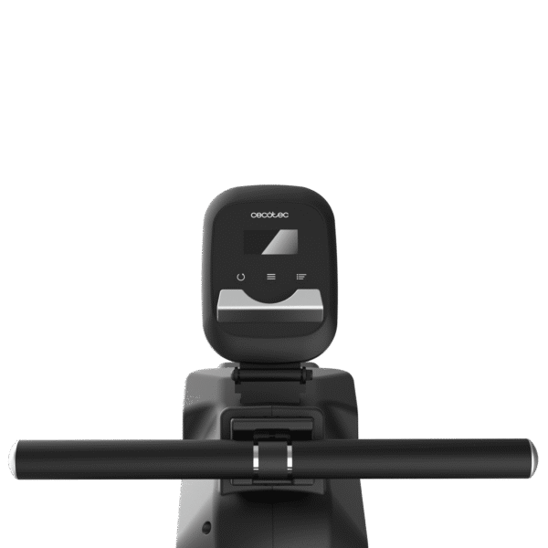 Imagen 3 Máquina de remo DrumFit Rower 5500 Regatta con resistencia magnética, volante de inercia de 5,5 kg y 24 niveles. Pantalla LCD y ruedas de transporte.