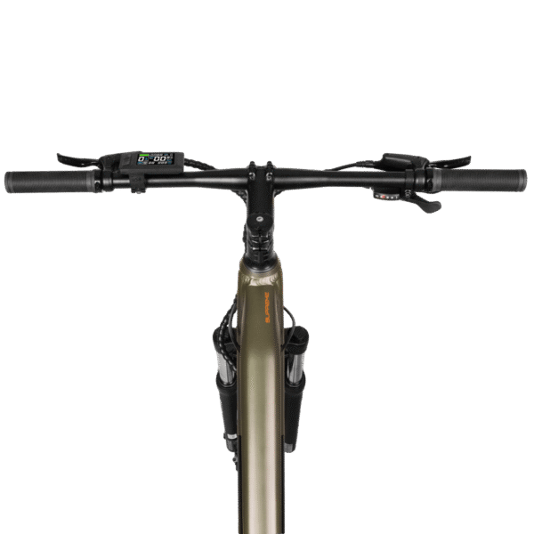 Imagen 3 Bicicleta eléctrica de montaña Cecotec Supreme de 29 pulgadas con 120 km de autonomía, doble suspensión, cambio Shimano Cues y frenos hidráulicos Tektro.