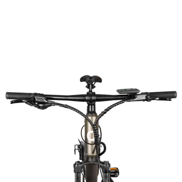 Imagen 4 Bicicleta eléctrica de montaña Cecotec Supreme de 29 pulgadas con 120 km de autonomía, doble suspensión, cambio Shimano Cues y frenos hidráulicos Tektro.