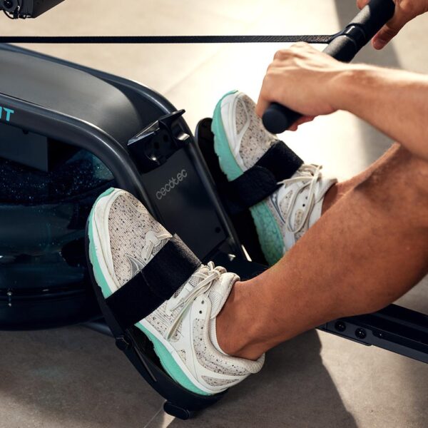 Imagen 7 Máquina de remo con resistencia de agua Drumfit Rower 10000 Neptuno. Tanque de 13 litros, pantalla LCD y asiento ajustable para un entrenamiento total.