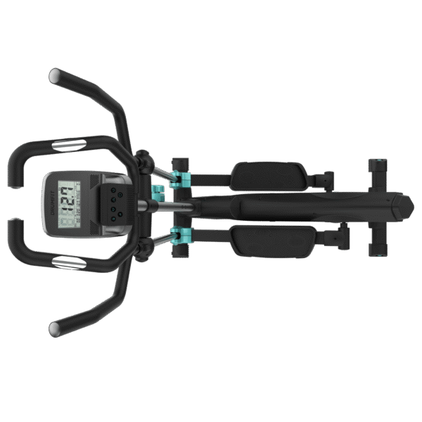 Imagen 3 Bicicleta elíptica Drumfit Elliptical 8000 Magno con resistencia magnética, volante de inercia de 8 kg, 8 niveles ajustables y pantalla LCD integrada.