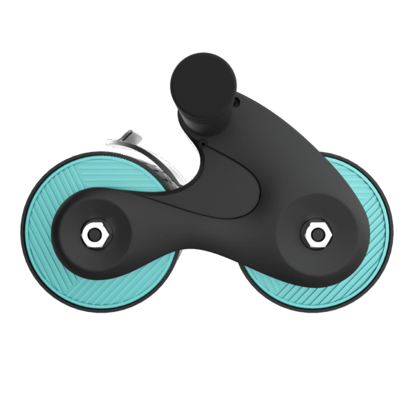 7236-Imagen-2 Imagen 2 Rueda abdominal Drumfit AB Fit de Cecotec con rebote automático. Su diseño compacto de 10 cm de ancho incluye esterilla acolchada. Soporta hasta 100 kg.